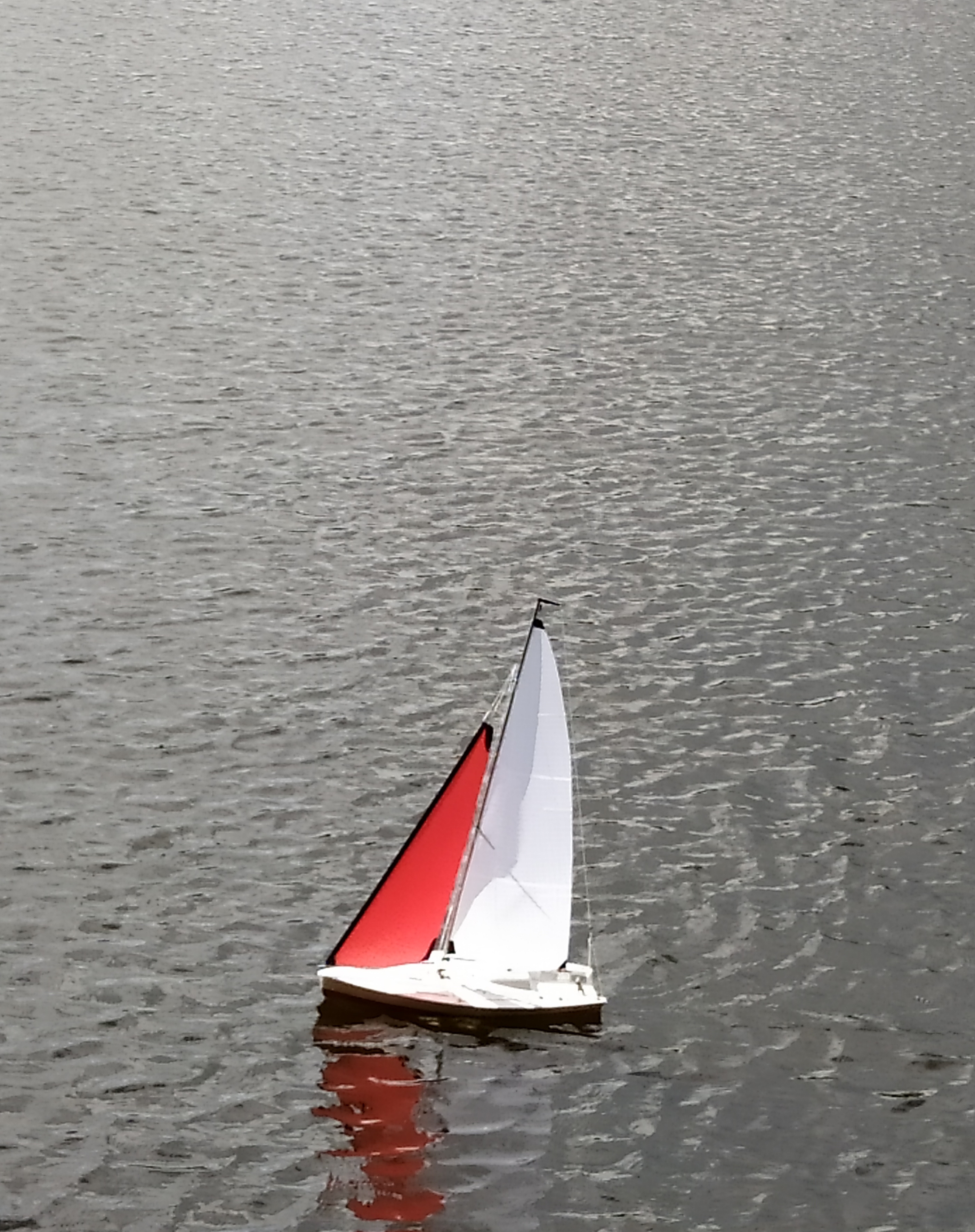 Nein Gerd, du musst besser segeln.