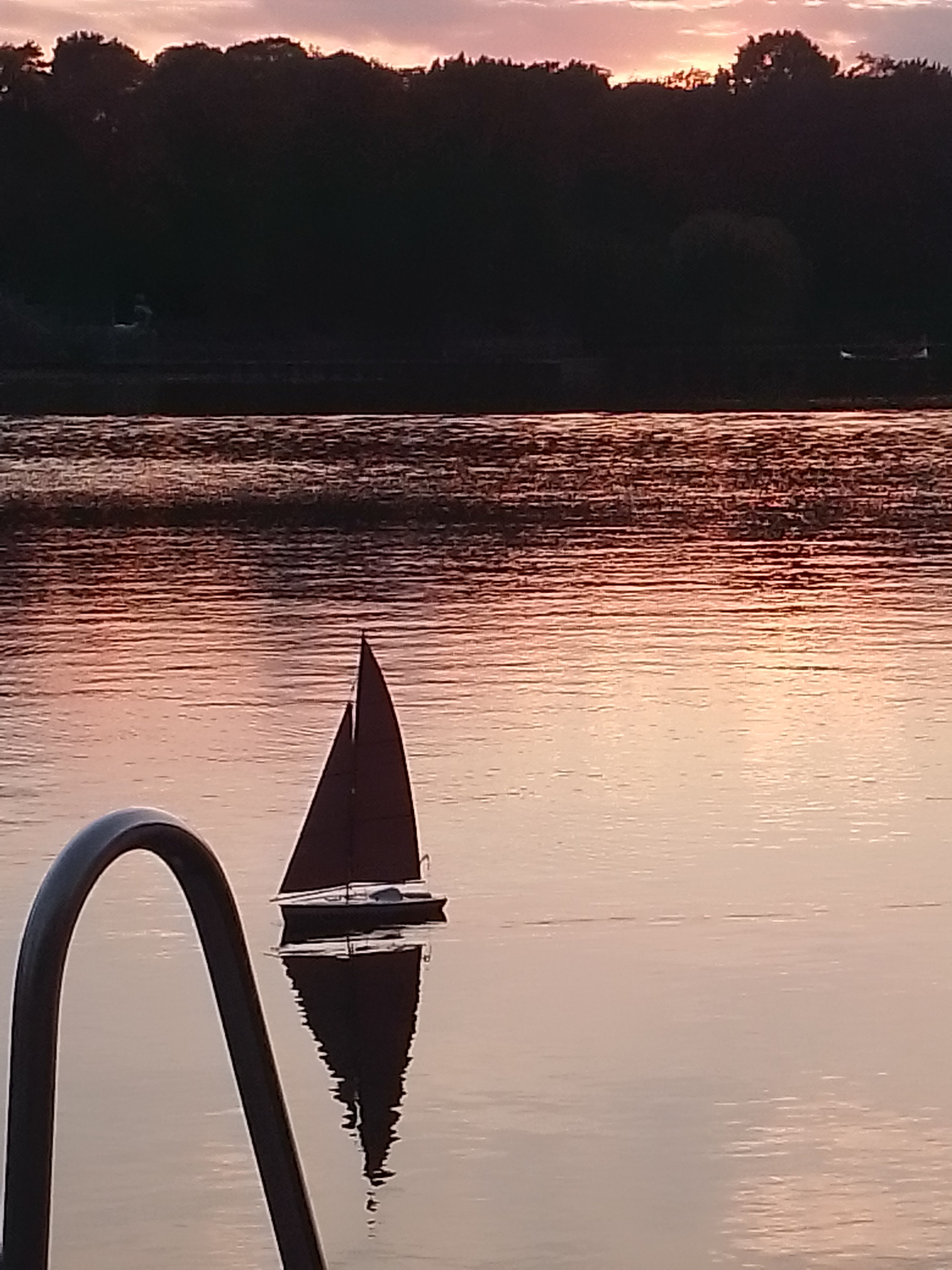 Zeit für die Heimreise. Matthias und Gerd hatten sehr viel Spaß auf dem Wasser.