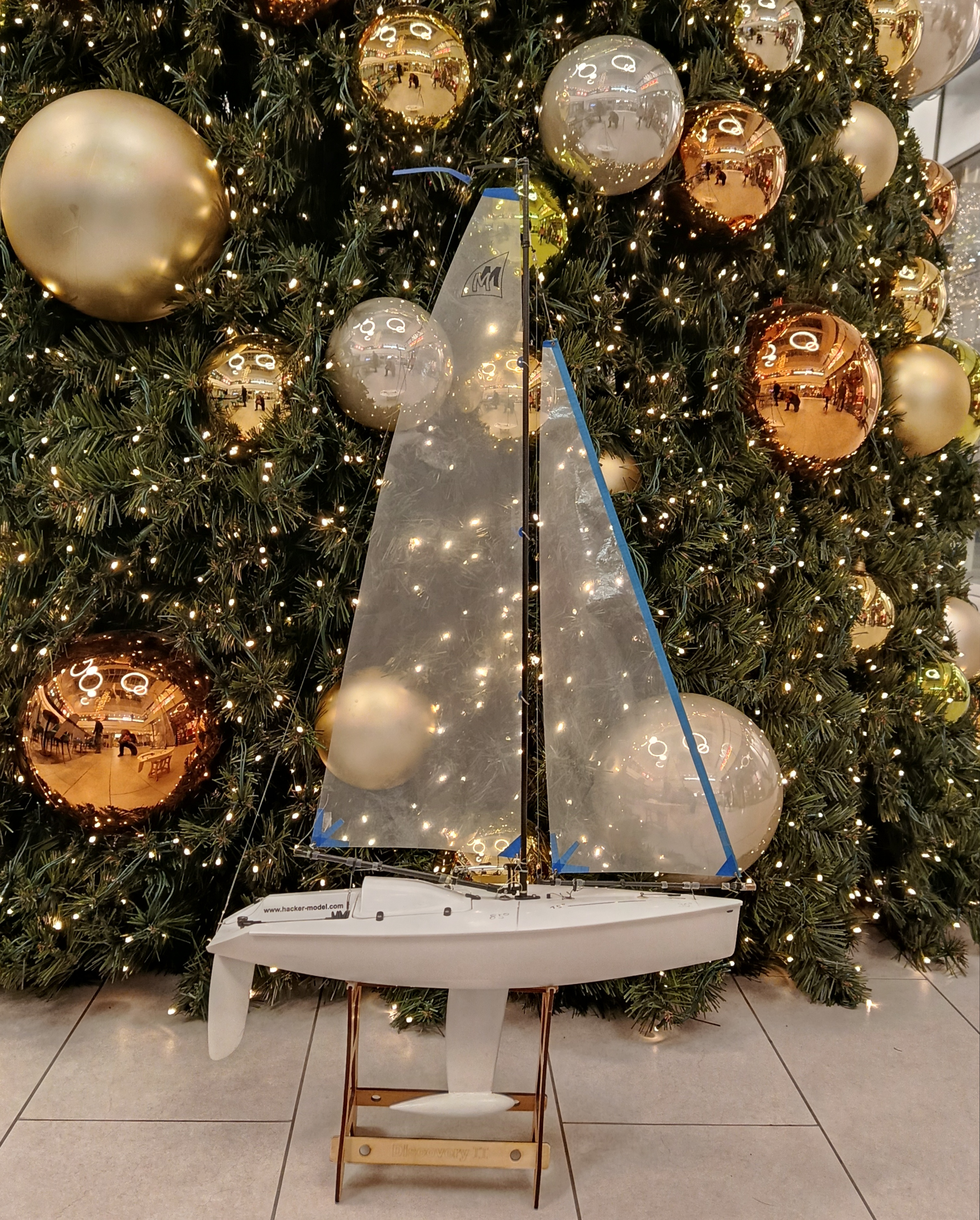 Das will der Weihnachtsmann mit seiner Frau.