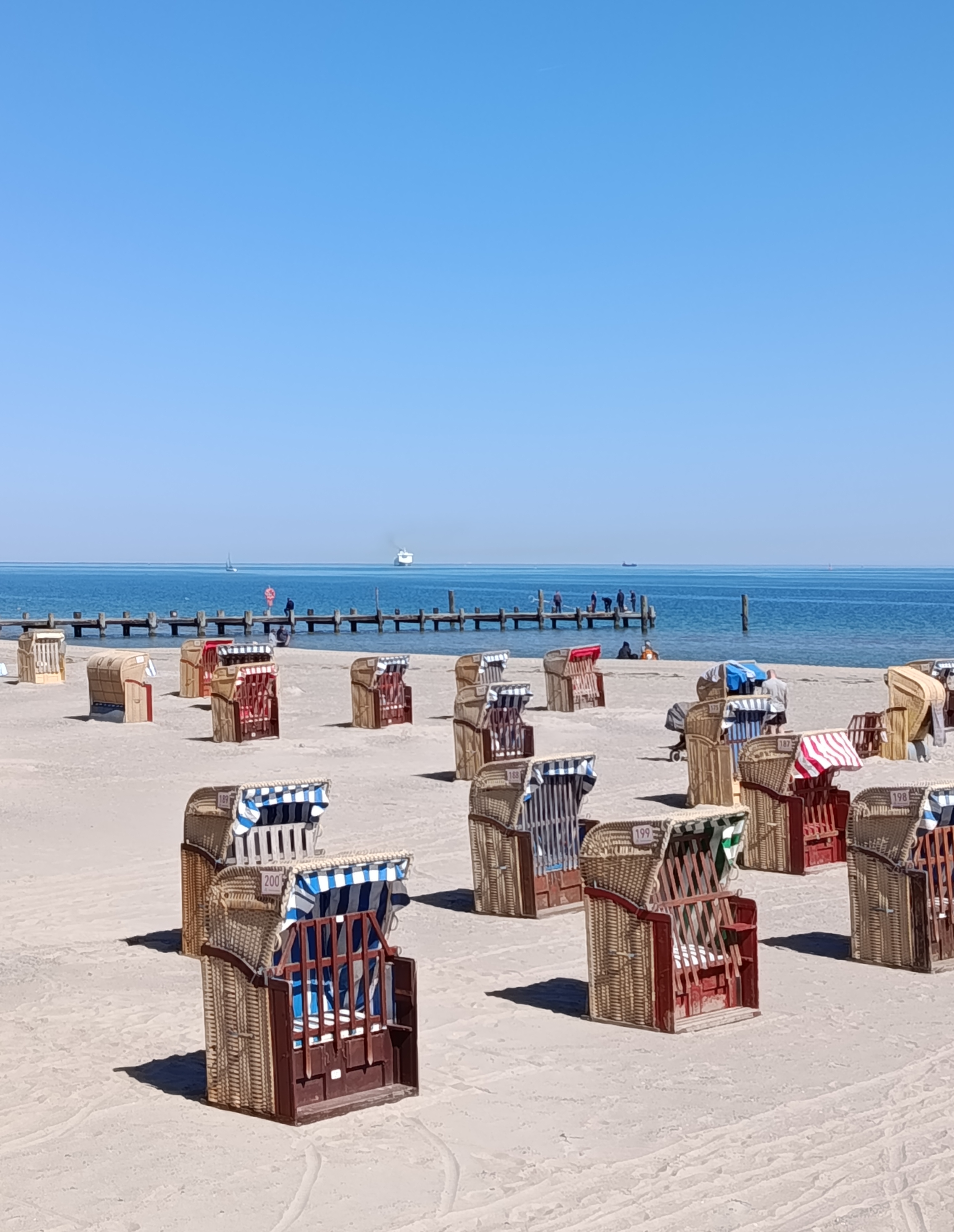 Sie sind da. Wo sind die Gäste?